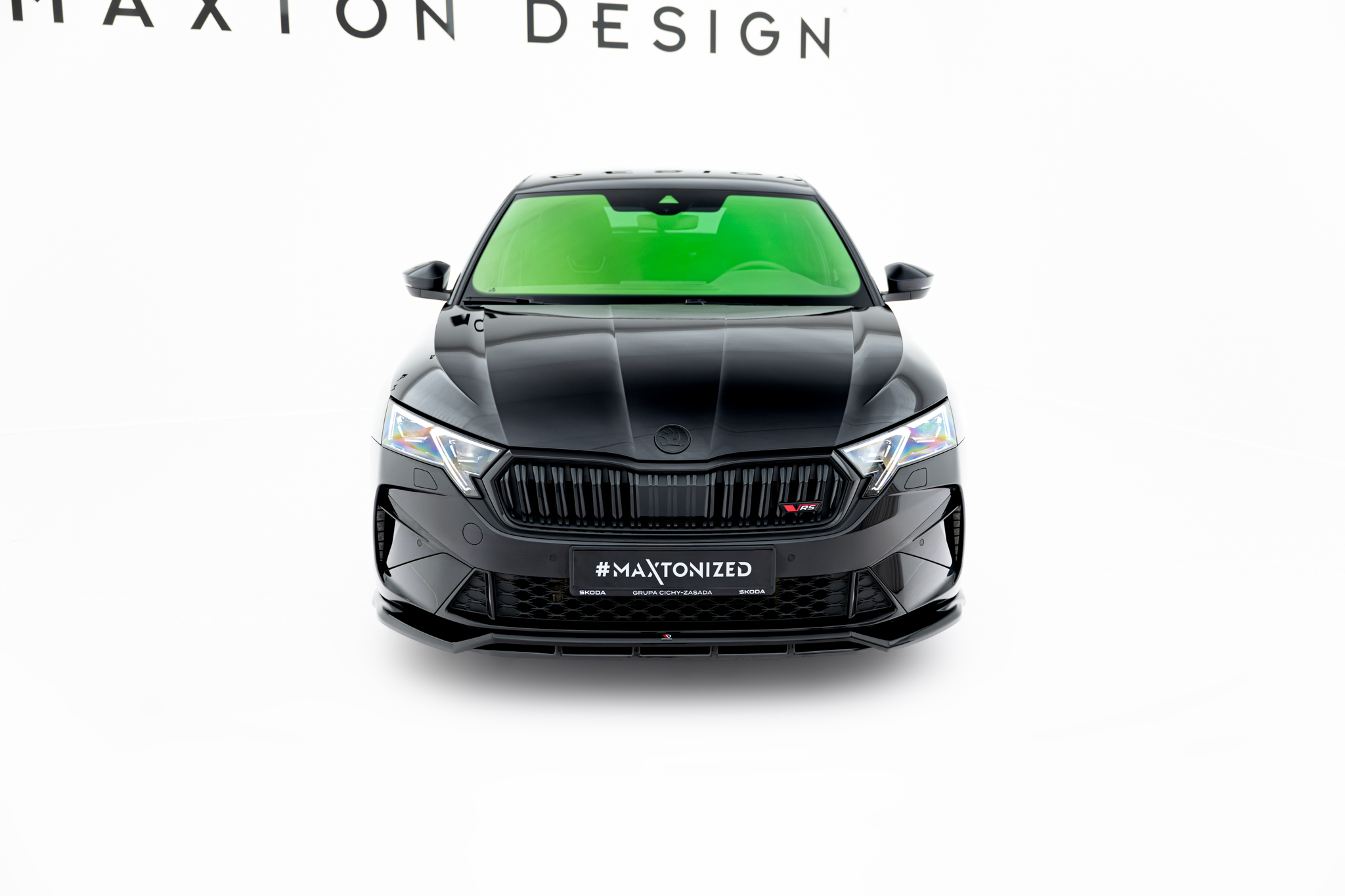 Maxton Design Комплект сплиттеров для Skoda Octavia RS Liftback Mk4 Facelift — изображение 2