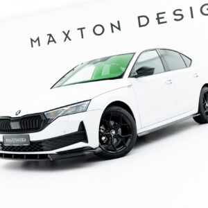 Maxton Design Комплект сплиттеров для Skoda Octavia Sportline Liftback / Combi Mk4 Facelift