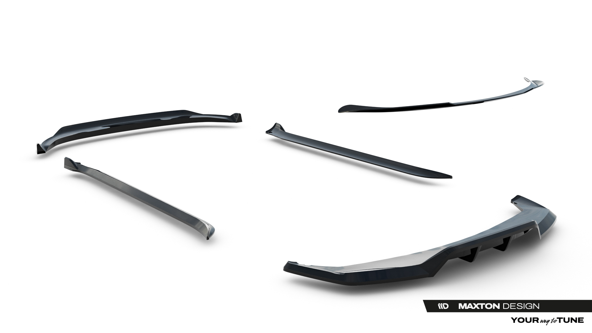 Maxton Design Комплект разветвителей для Tesla Model Y Premium Mk1 Facelift — изображение 21