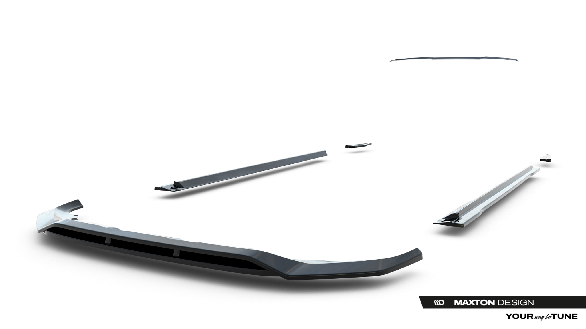 Maxton Design Комплект сплиттеров V.1 для Audi SQ7 Mk2 (4M) рестайлинг — изображение 11