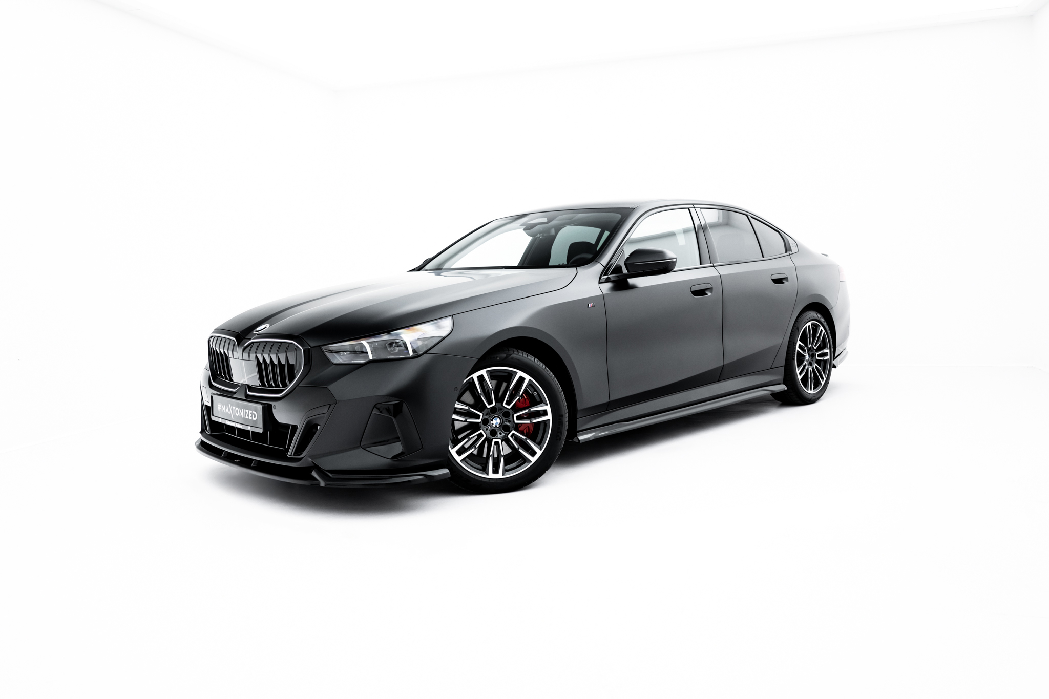 Maxton Design Комплект сплиттеров V.1 для BMW 5 M-Pack Sedan G60