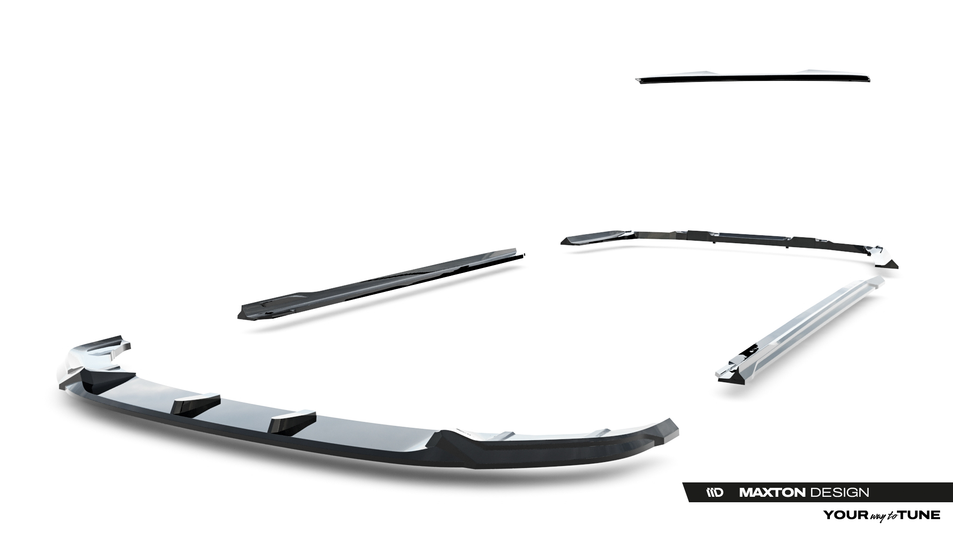 Maxton Design Комплект сплиттеров V.1 для BMW 5 M-Pack Sedan G60 — изображение 20