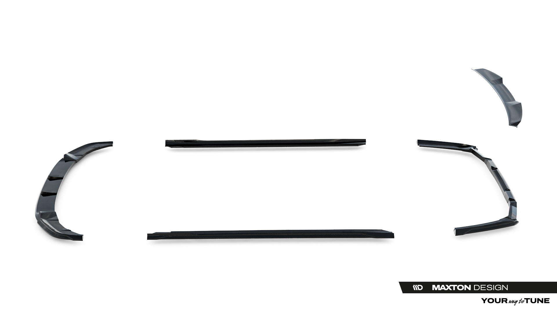 Maxton Design Комплект сплиттеров V.1 для BMW 5 M-Pack Sedan G60 — изображение 19
