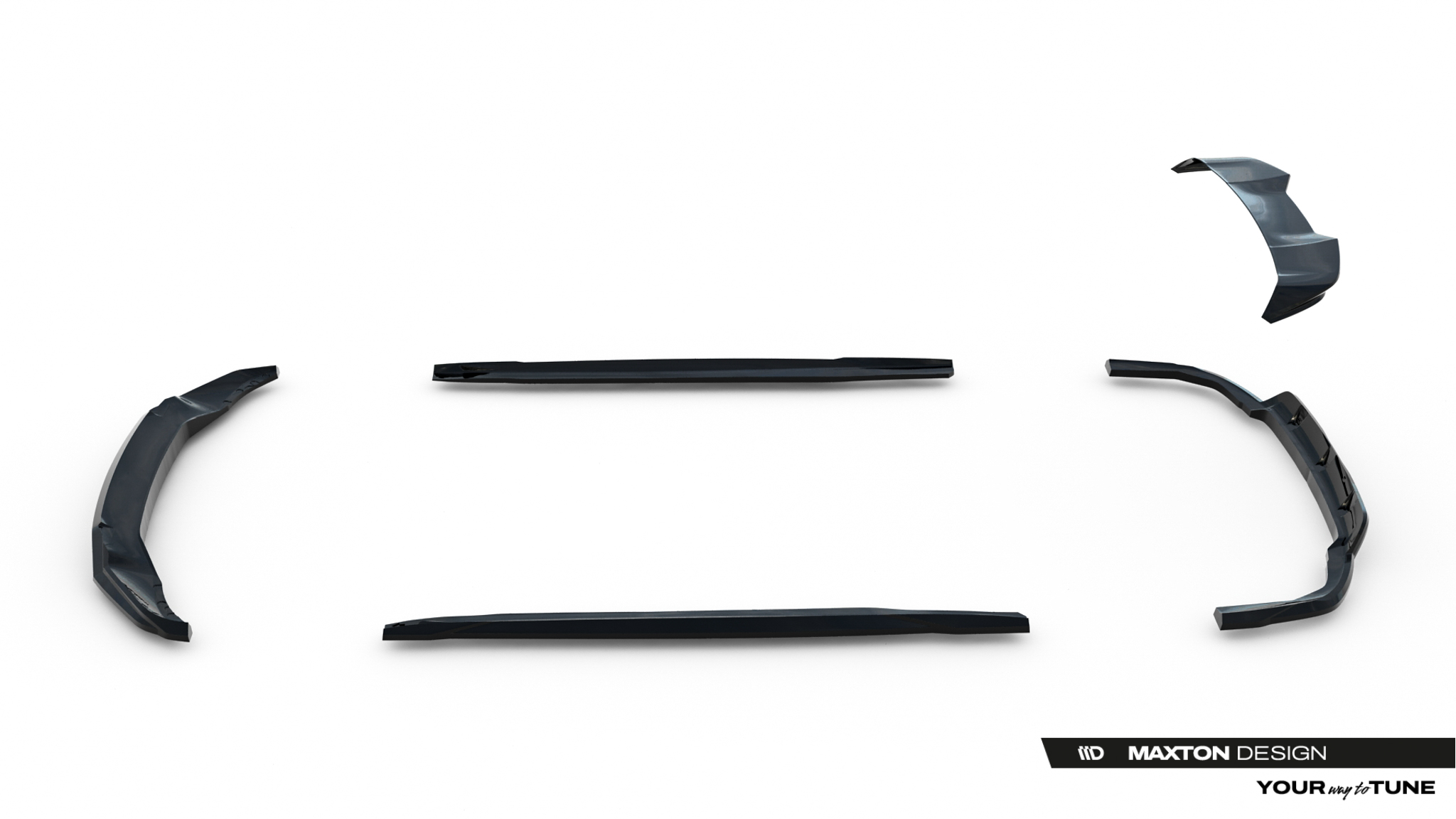 Maxton Design Комплект сплиттеров V.1 для BMW X5 M-Pack G05 (рестайлинг) — изображение 24