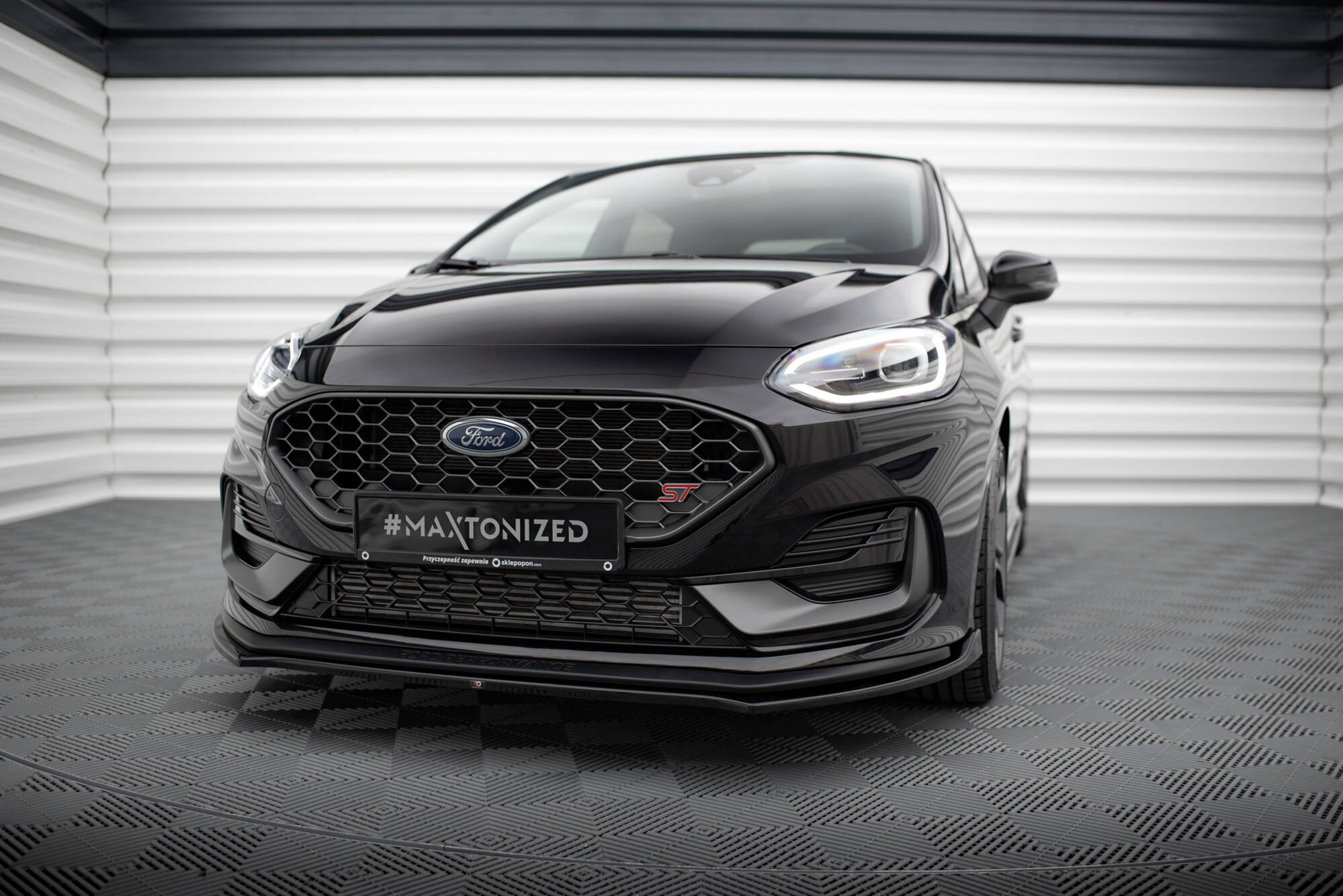 Maxton Design Комплект сплиттеров V.1 для Ford Fiesta ST Mk8 Facelift — изображение 2