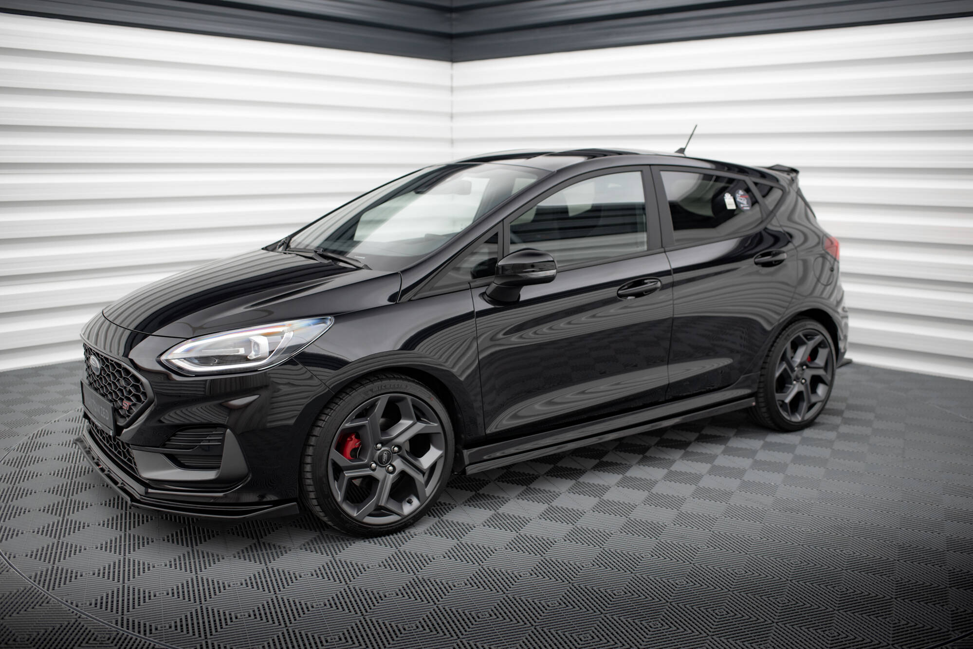 Maxton Design Комплект сплиттеров V.1 для Ford Fiesta ST Mk8 Facelift