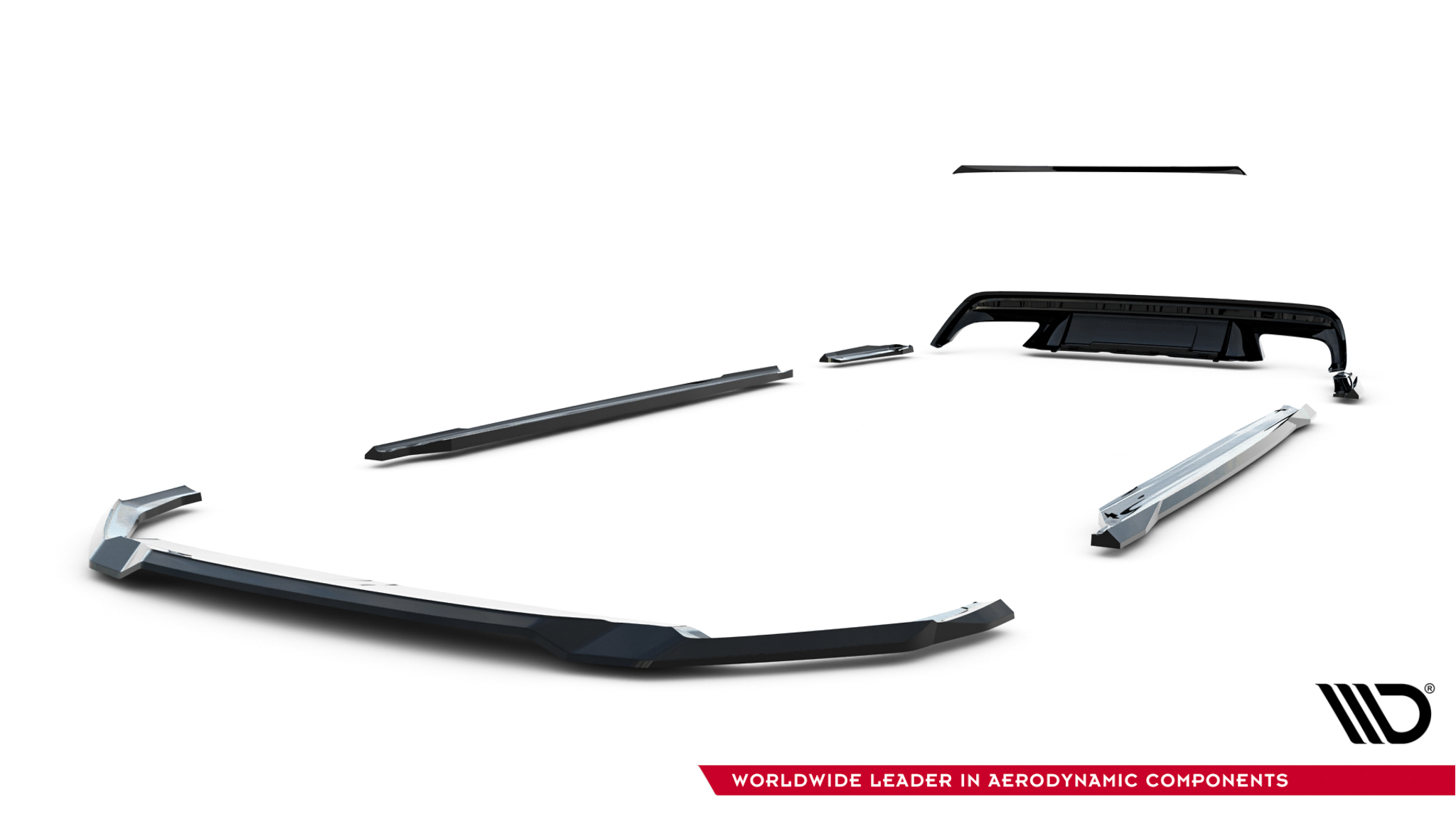 Maxton Design Комплект сплиттеров V.1 для Skoda Octavia RS Combi Mk4 — изображение 20