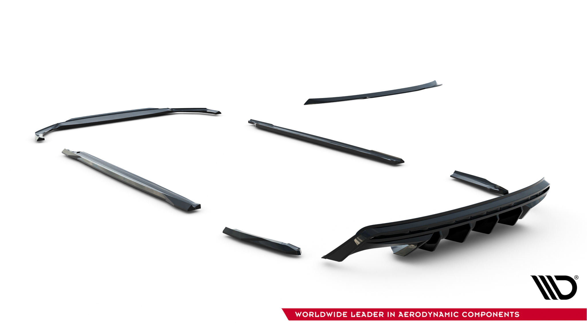 Maxton Design Комплект сплиттеров V.1 для Skoda Octavia RS Combi Mk4 — изображение 21