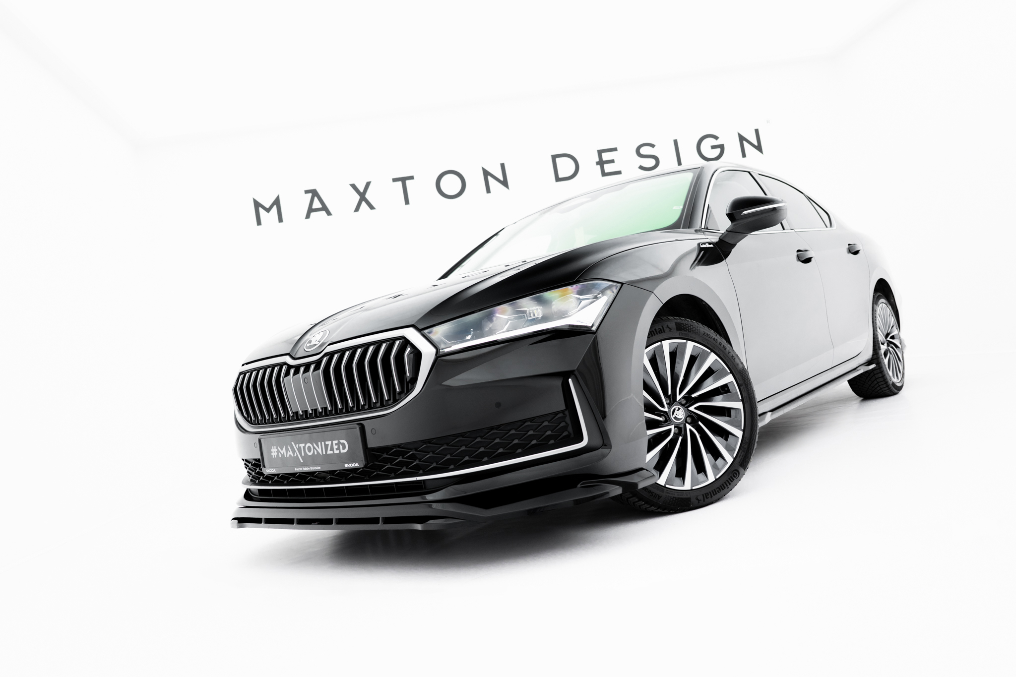 Maxton Design Комплект разветвителей V.1 Skoda Superb Sedan Mk4 — изображение 4