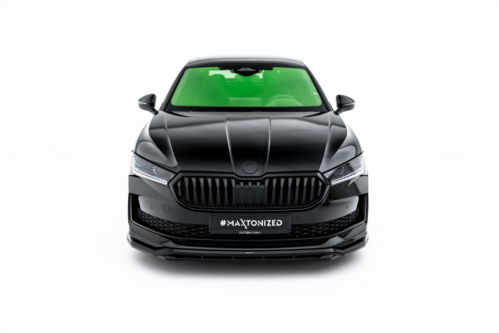 Maxton Design Комплект сплиттеров V.1 для Skoda Superb Sportline Mk4 — изображение 6