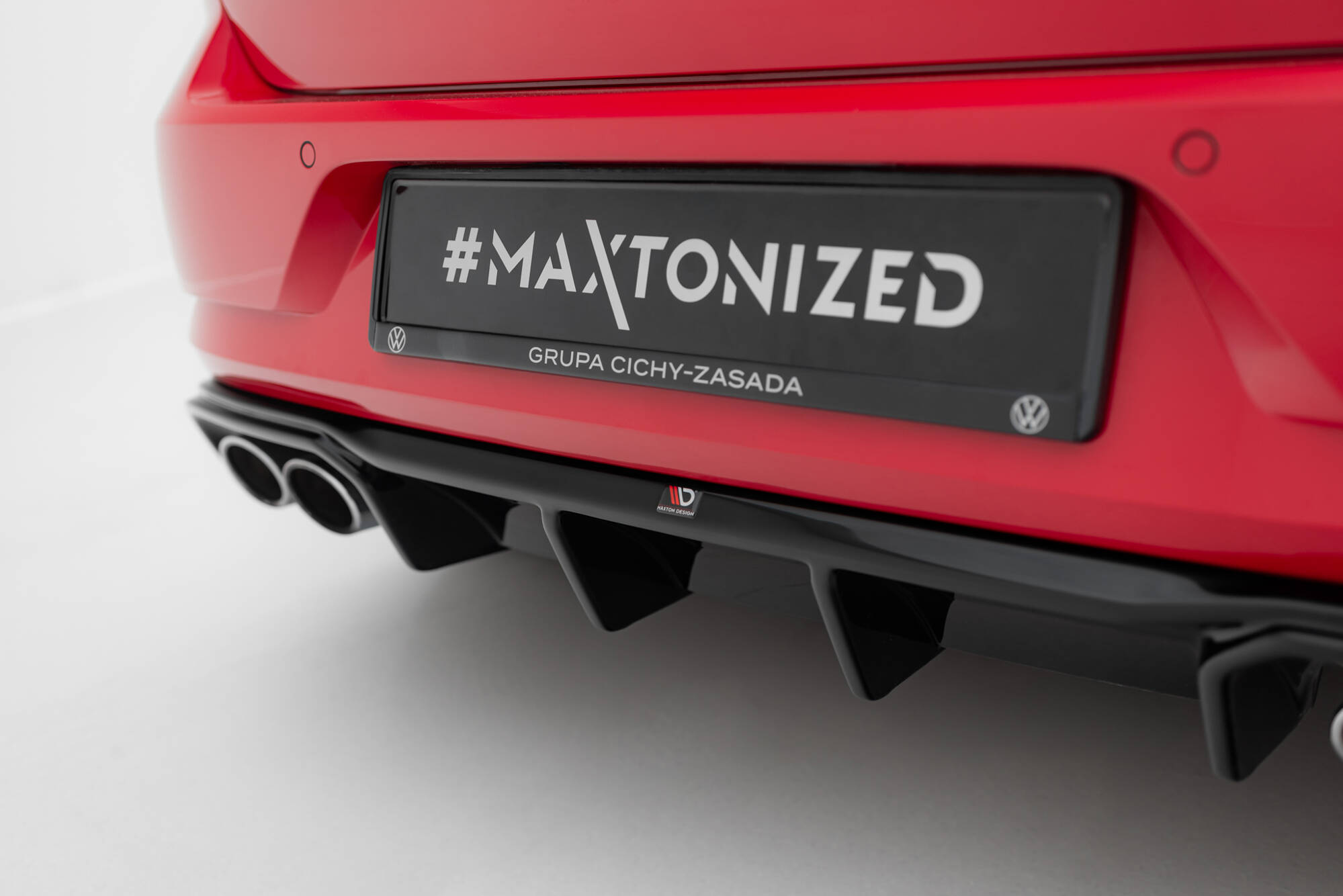 Maxton Design Комплект сплиттеров V.1 для Volkswagen Golf R Hatchback Mk7 Facelift — изображение 10