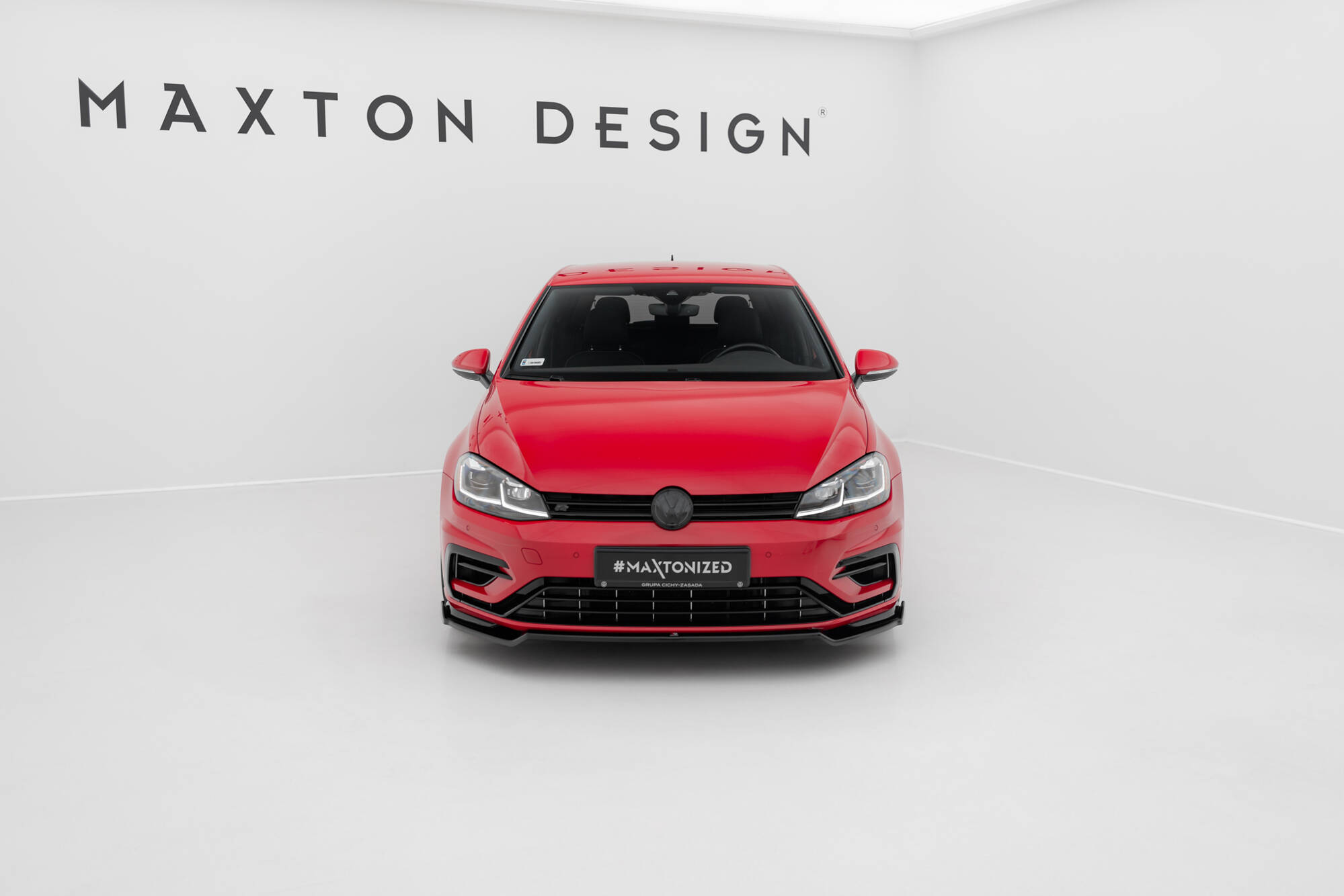 Maxton Design Комплект сплиттеров V.1 для Volkswagen Golf R Hatchback Mk7 Facelift — изображение 2