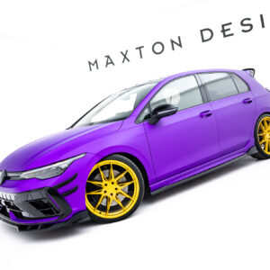 Maxton Design Комплект сплиттеров V.1 для Volkswagen Golf R Hatchback Mk8 Facelift