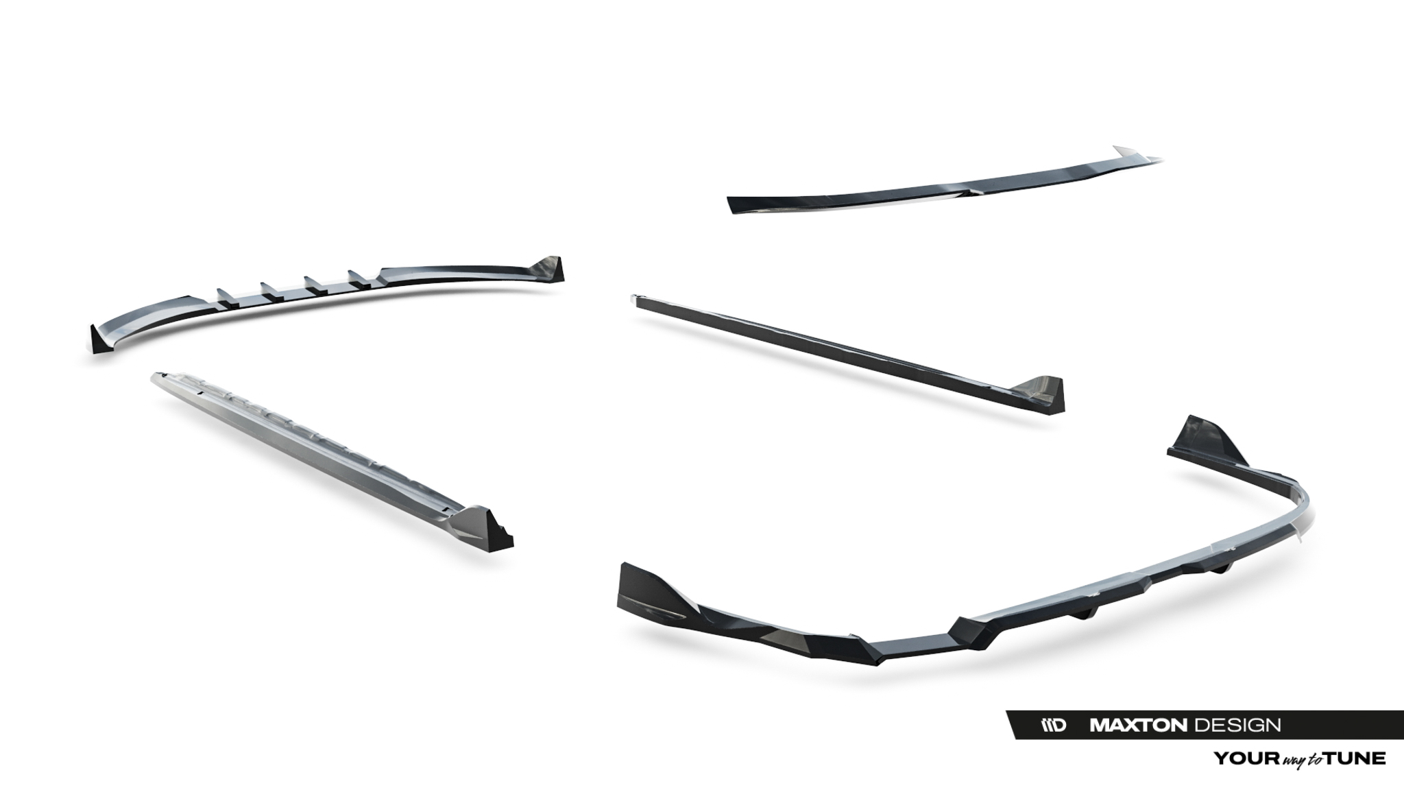 Maxton Design Комплект сплиттеров V.2 для Audi A6 S-Line Avant C9 — изображение 27