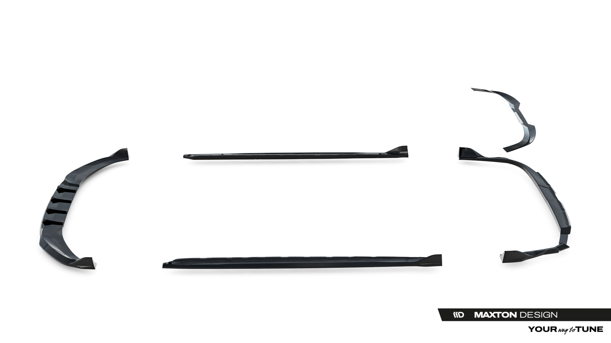 Maxton Design Комплект сплиттеров V.2 для Audi A6 S-Line Avant C9 — изображение 29
