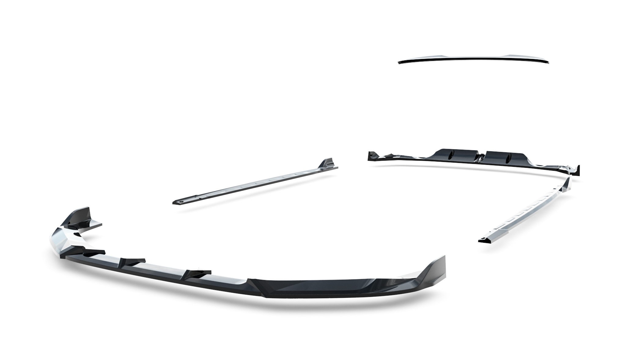 Maxton Design Комплект сплиттеров V.2 для Audi RS3 Sportback 8Y Facelift — изображение 18