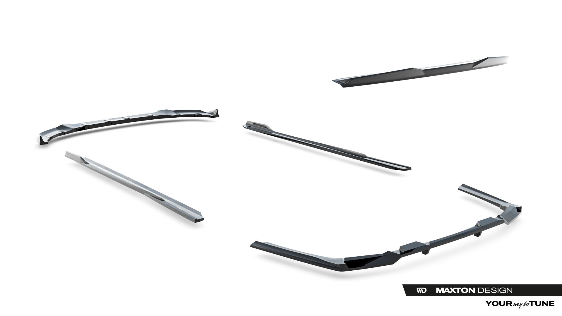 Maxton Design Комплект сплиттеров V.2 для BMW 5 M-Pack Sedan G60 — изображение 17