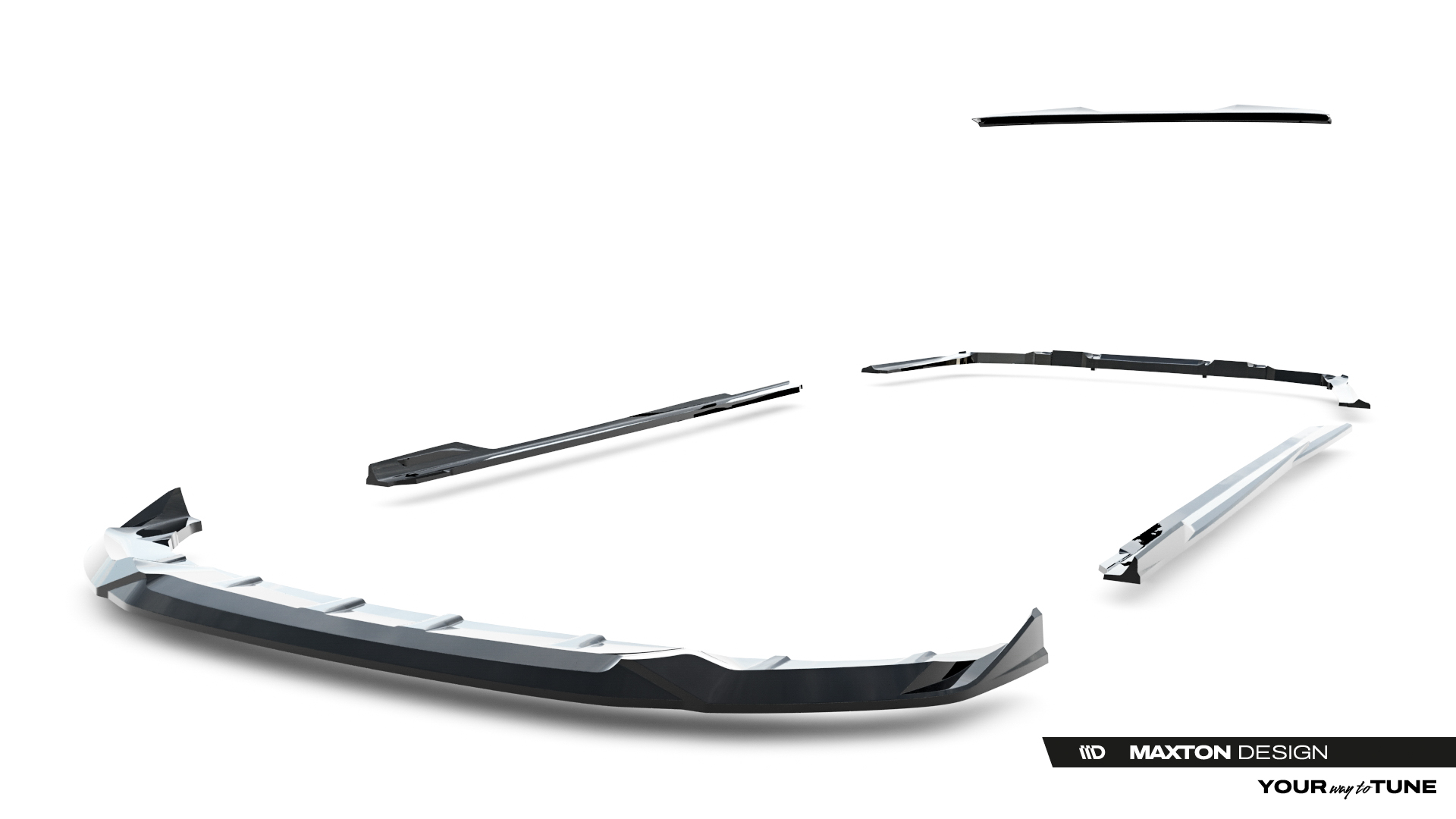 Maxton Design Комплект сплиттеров V.2 для BMW 5 M-Pack Sedan G60 — изображение 18