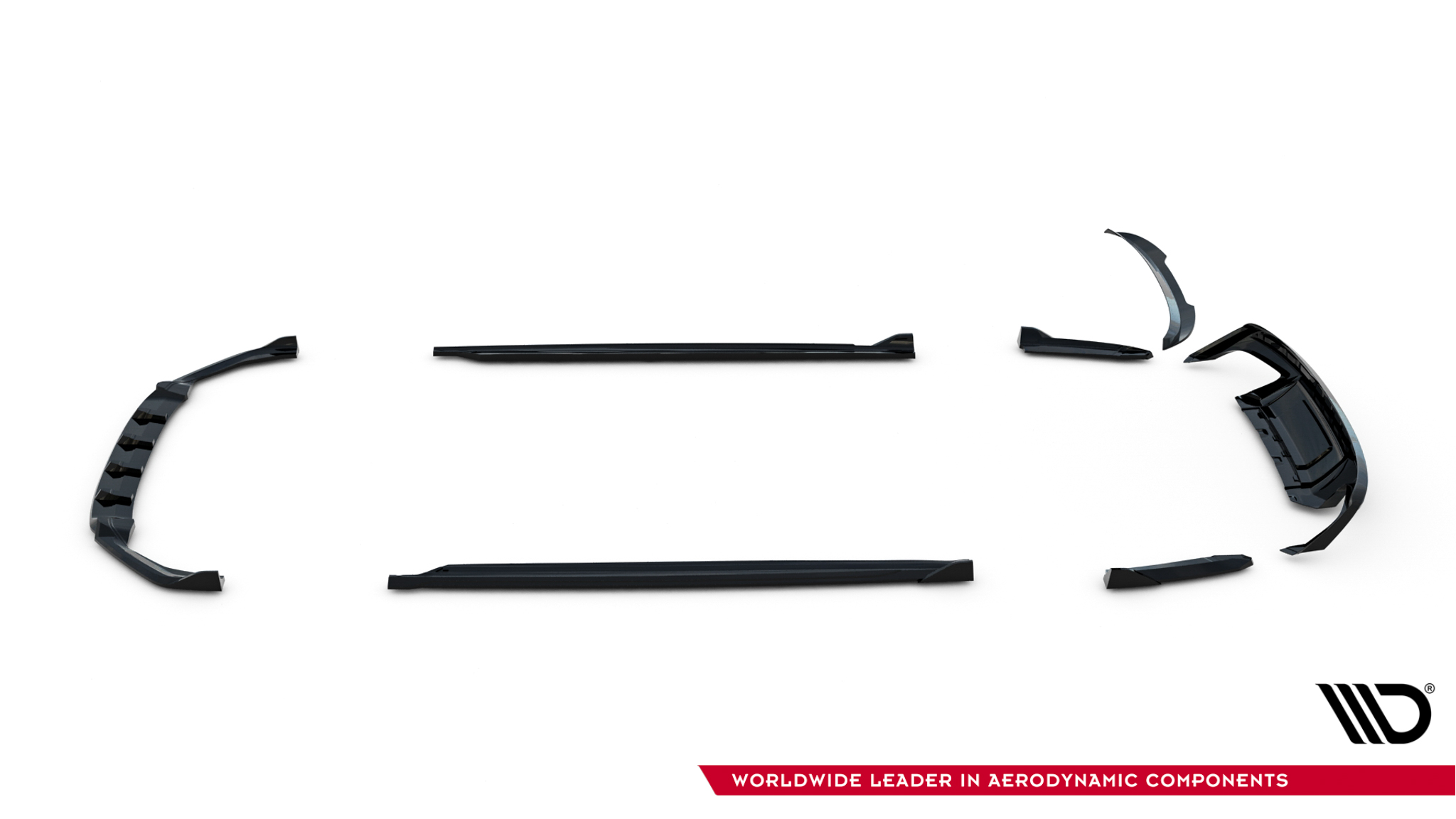 Maxton Design Комплект сплиттеров V.2 для Skoda Octavia RS Combi Mk4 — изображение 20