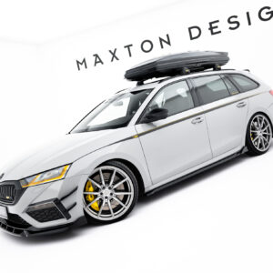 Maxton Design Комплект сплиттеров V.2 для Skoda Octavia RS Combi Mk4