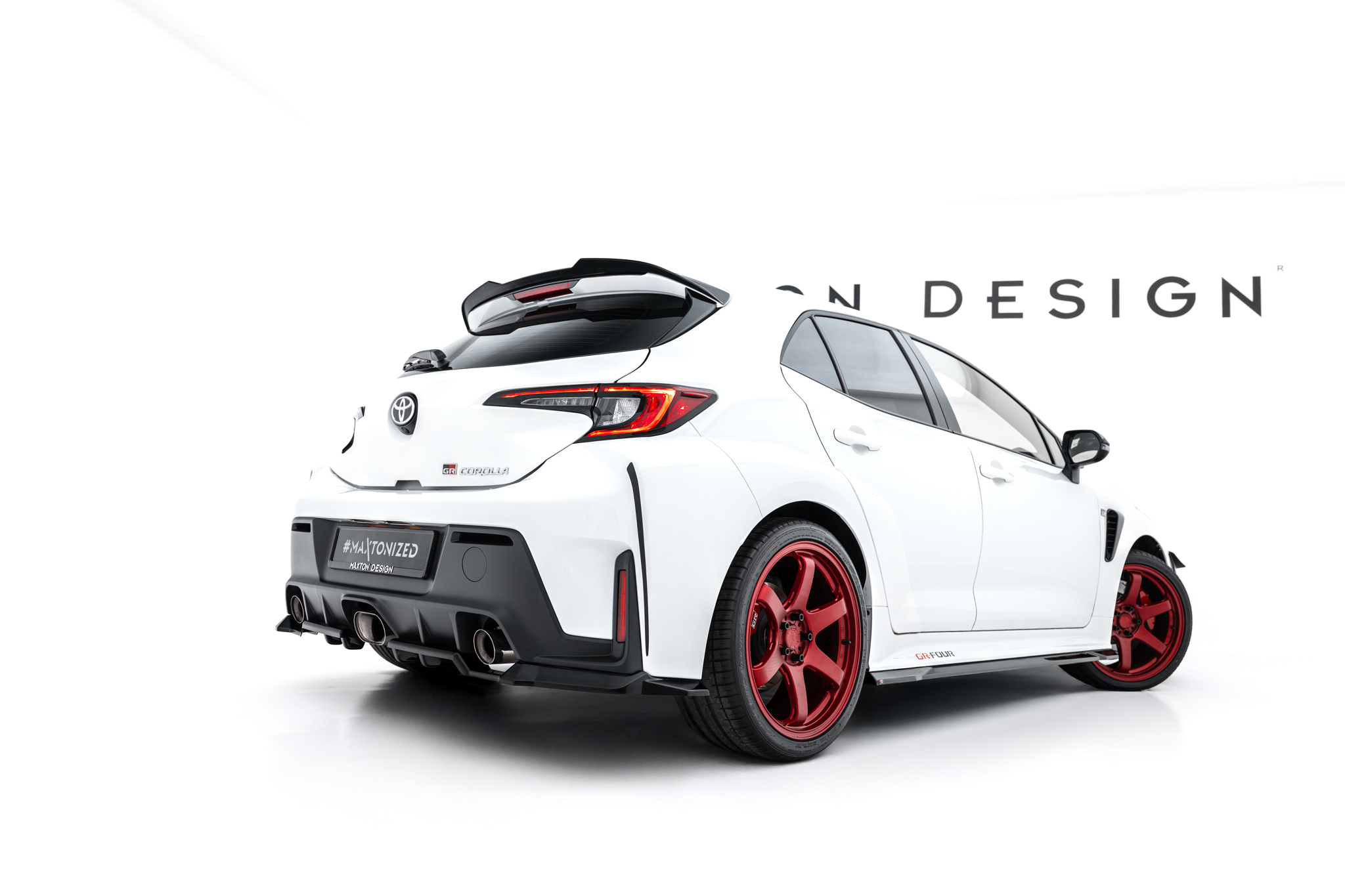 Maxton Design Комплект сплиттеров V.2 для Toyota GR Corolla Mk12 — изображение 13