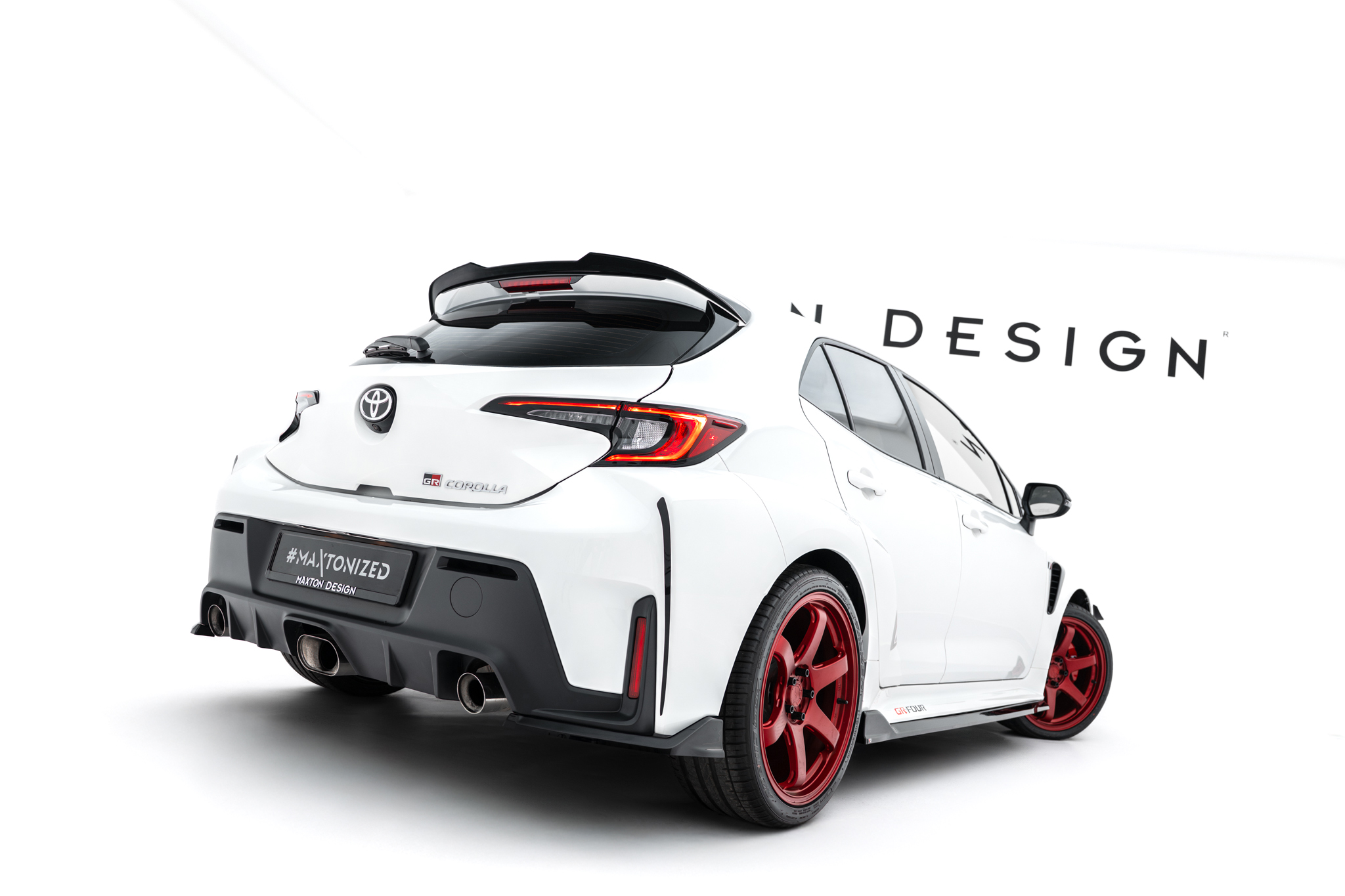Maxton Design Комплект сплиттеров V.2 для Toyota GR Corolla Mk12 — изображение 9