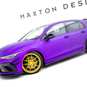 Maxton Design Комплект сплиттеров V.2 для Volkswagen Golf R Hatchback Mk8 Facelift
