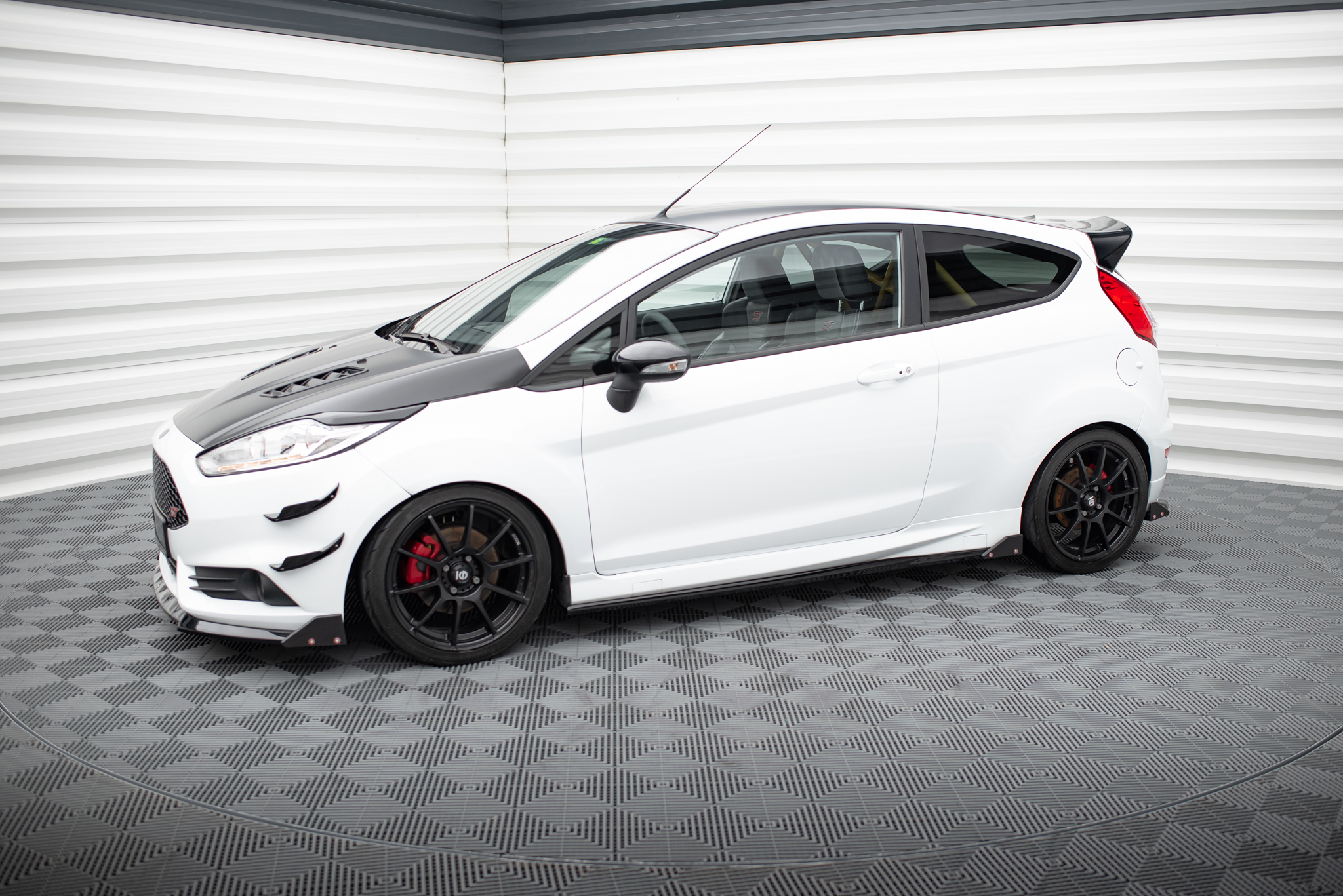 Maxton Design Комплект сплиттеров V.3 для Ford Fiesta ST Mk7 Facelift