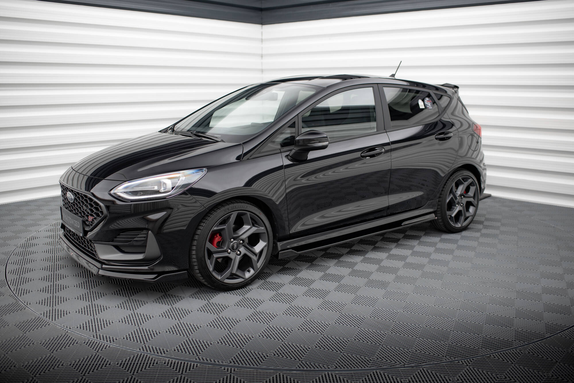 Maxton Design Комплект сплиттеров V.3 для Ford Fiesta ST Mk8 Facelift