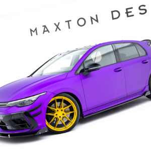 Maxton Design Комплект сплиттеров V.3 для Volkswagen Golf R Hatchback Mk8 Facelift