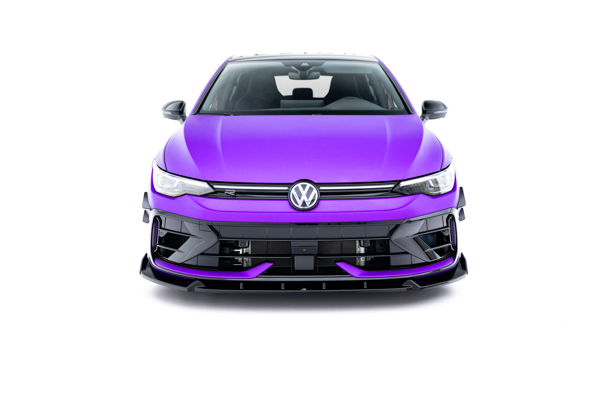 Maxton Design Комплект сплиттеров V.3 для Volkswagen Golf R Hatchback Mk8 Facelift — изображение 4