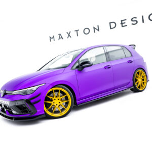 Maxton Design Комплект сплиттеров V.5 для Volkswagen Golf R Hatchback Mk8 Facelift