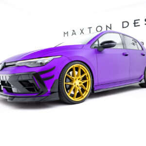 Maxton Design Комплект сплиттеров V.6 для Volkswagen Golf R Hatchback Mk8 Facelift