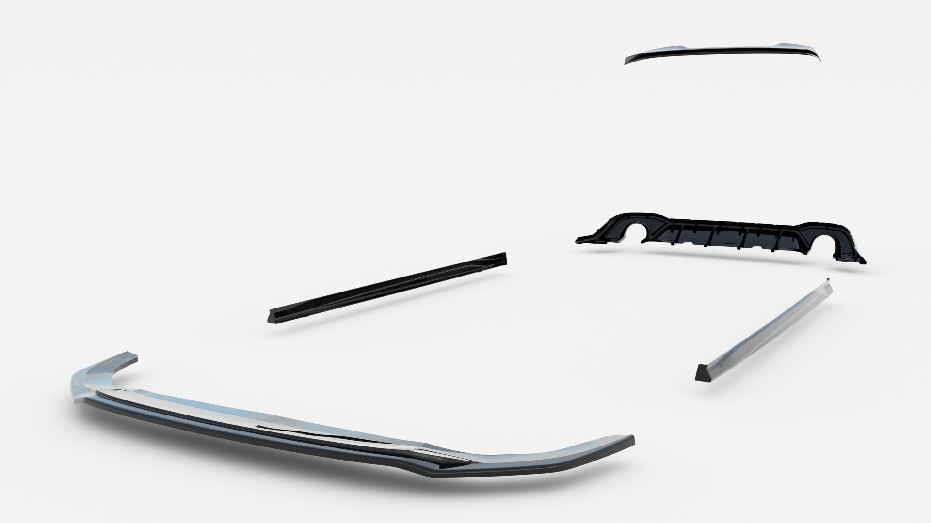 Maxton Design Комплект сплиттеров для Volkswagen Golf GTI Mk8 — изображение 15