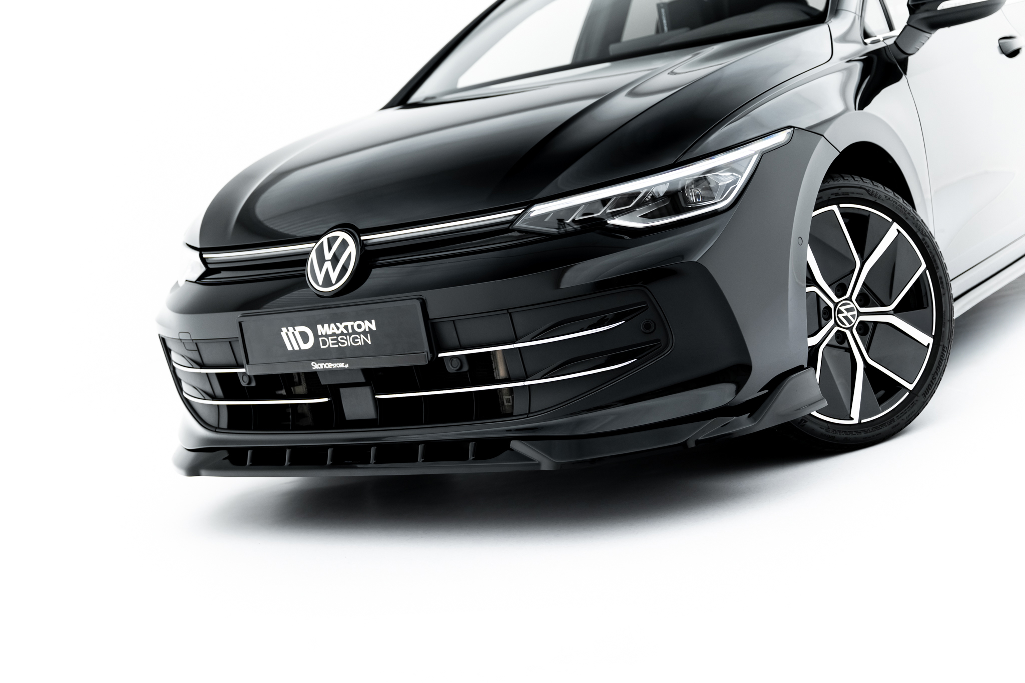 Maxton Design Комплект сплиттеров для Volkswagen Golf Hatchback Mk8 Facelift — изображение 6