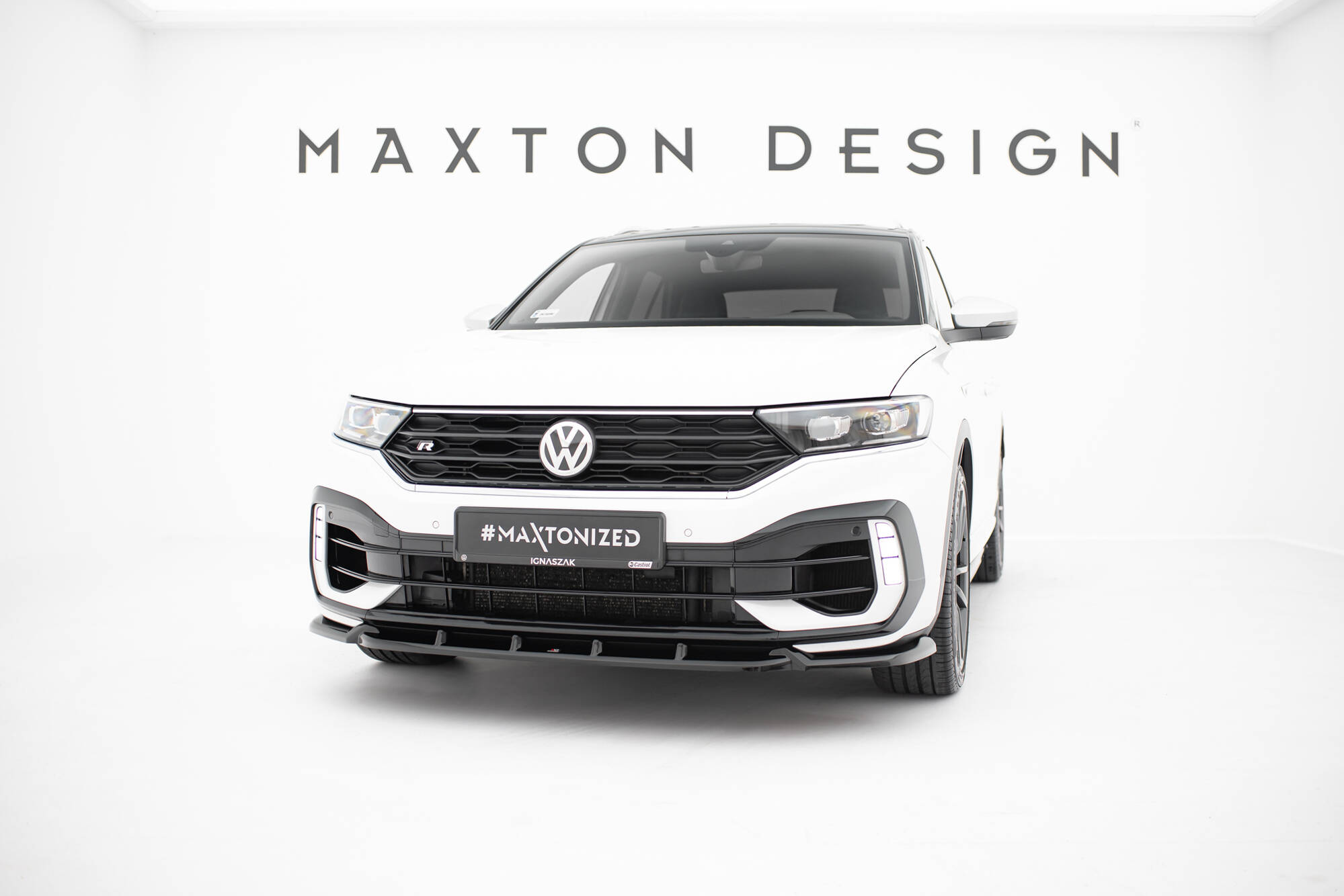 Maxton Design Комплект сплиттеров для Volkswagen T-Roc R Mk1 — изображение 4