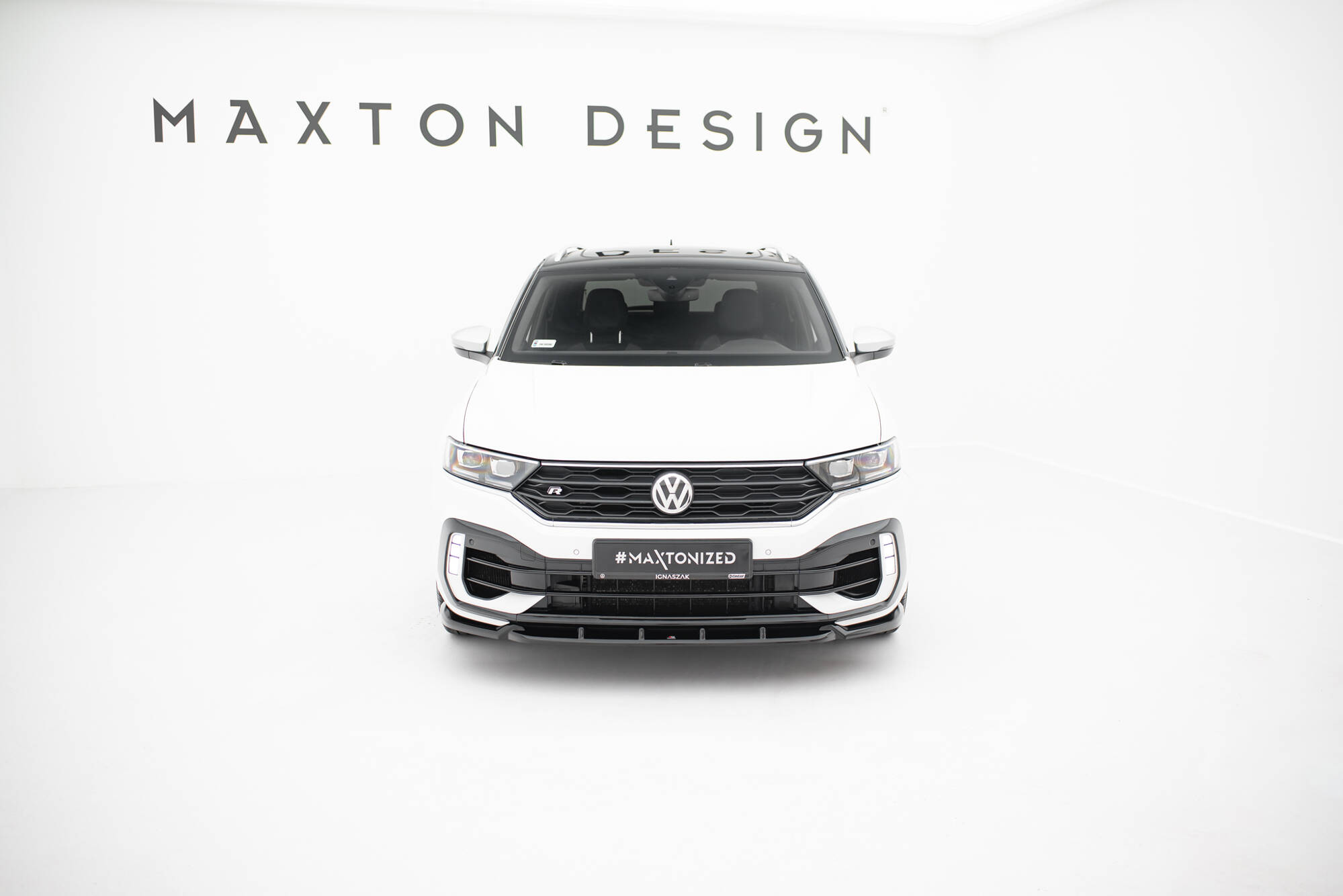 Maxton Design Комплект сплиттеров для Volkswagen T-Roc R Mk1 — изображение 2