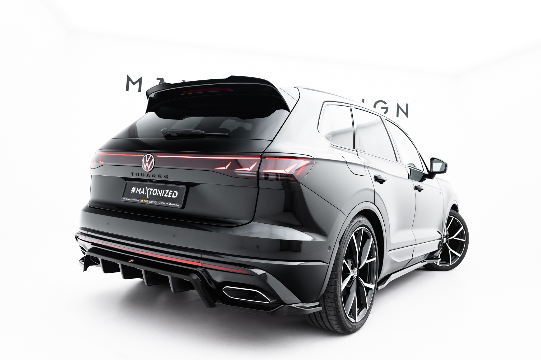 Maxton Design Комплект сплиттеров для Volkswagen Touareg R-Line Mk3 Facelift — изображение 12