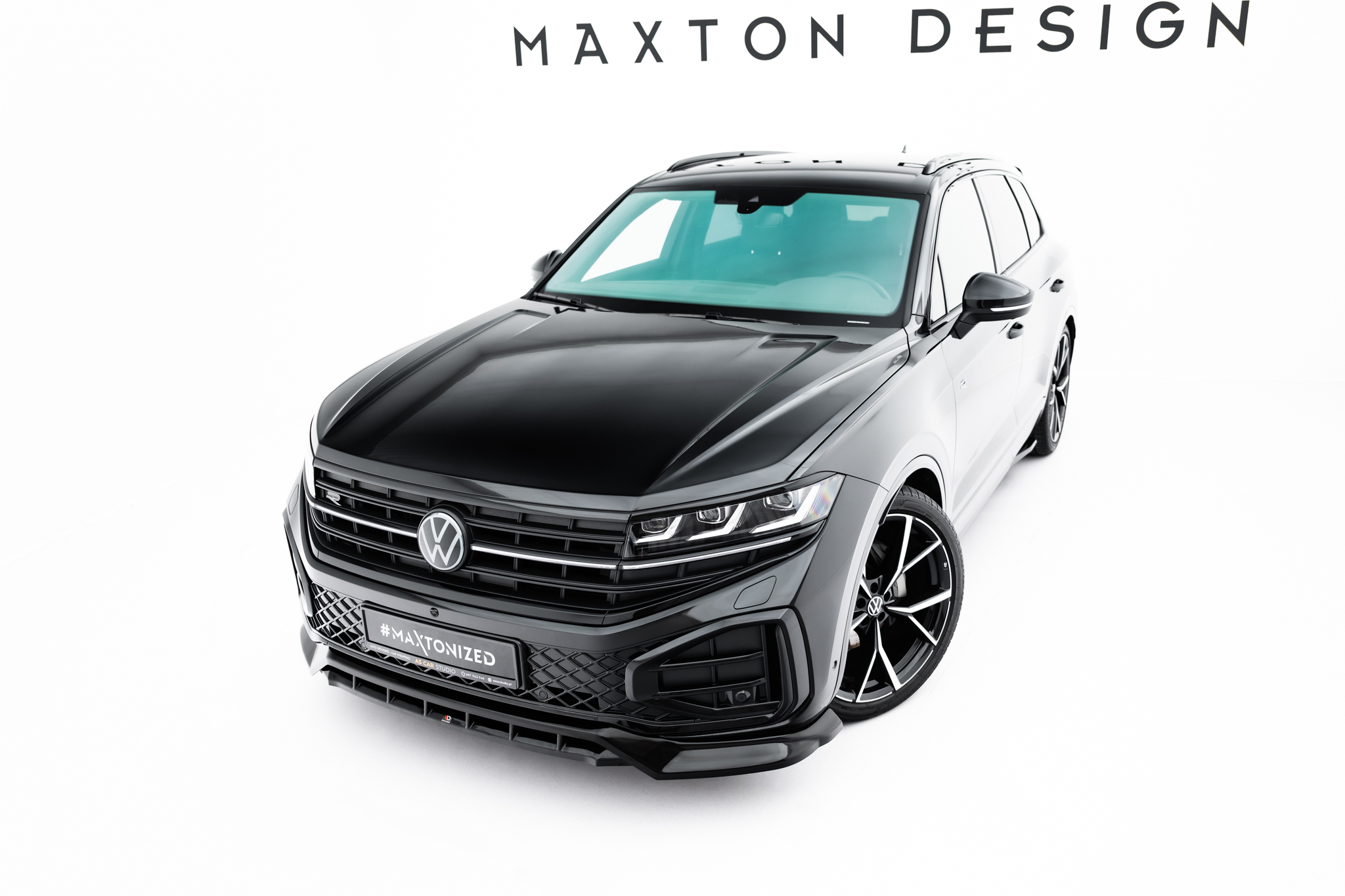 Maxton Design Комплект сплиттеров для Volkswagen Touareg R-Line Mk3 Facelift — изображение 3