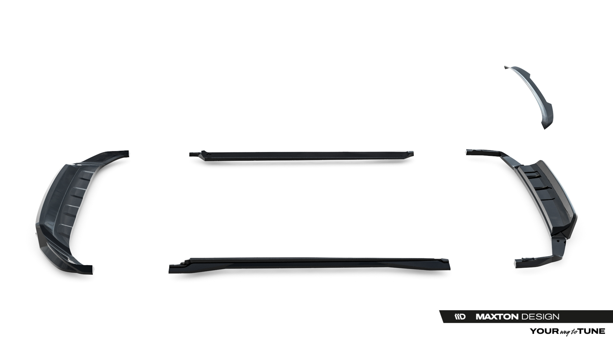 Maxton Design Комплект сплиттеров для Volkswagen Touareg R-Line Mk3 Facelift — изображение 25
