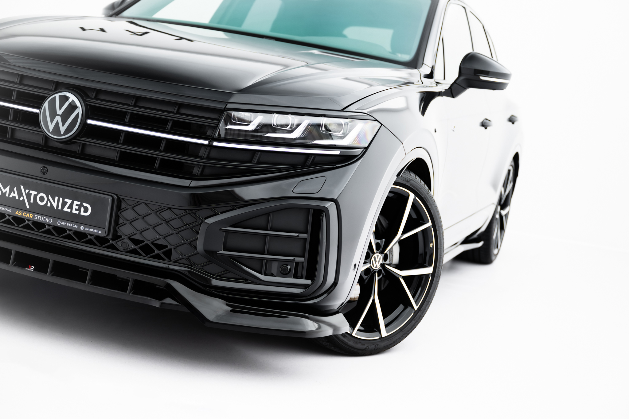 Maxton Design Комплект сплиттеров для Volkswagen Touareg R-Line Mk3 Facelift — изображение 6