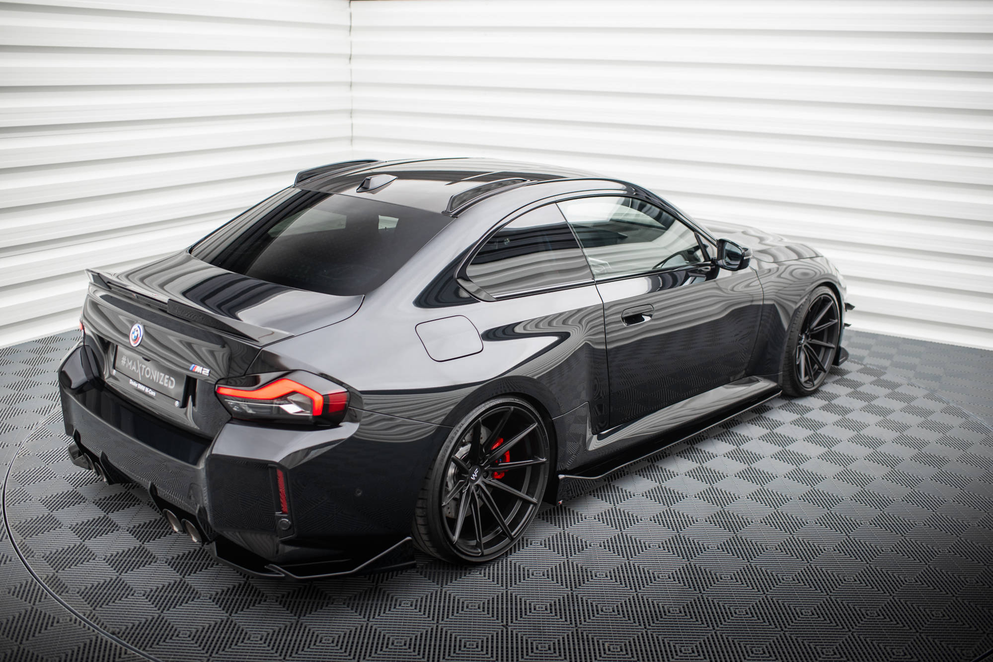 Maxton Design Короткие рейлинги на крышу для BMW M2 G87 — изображение 5