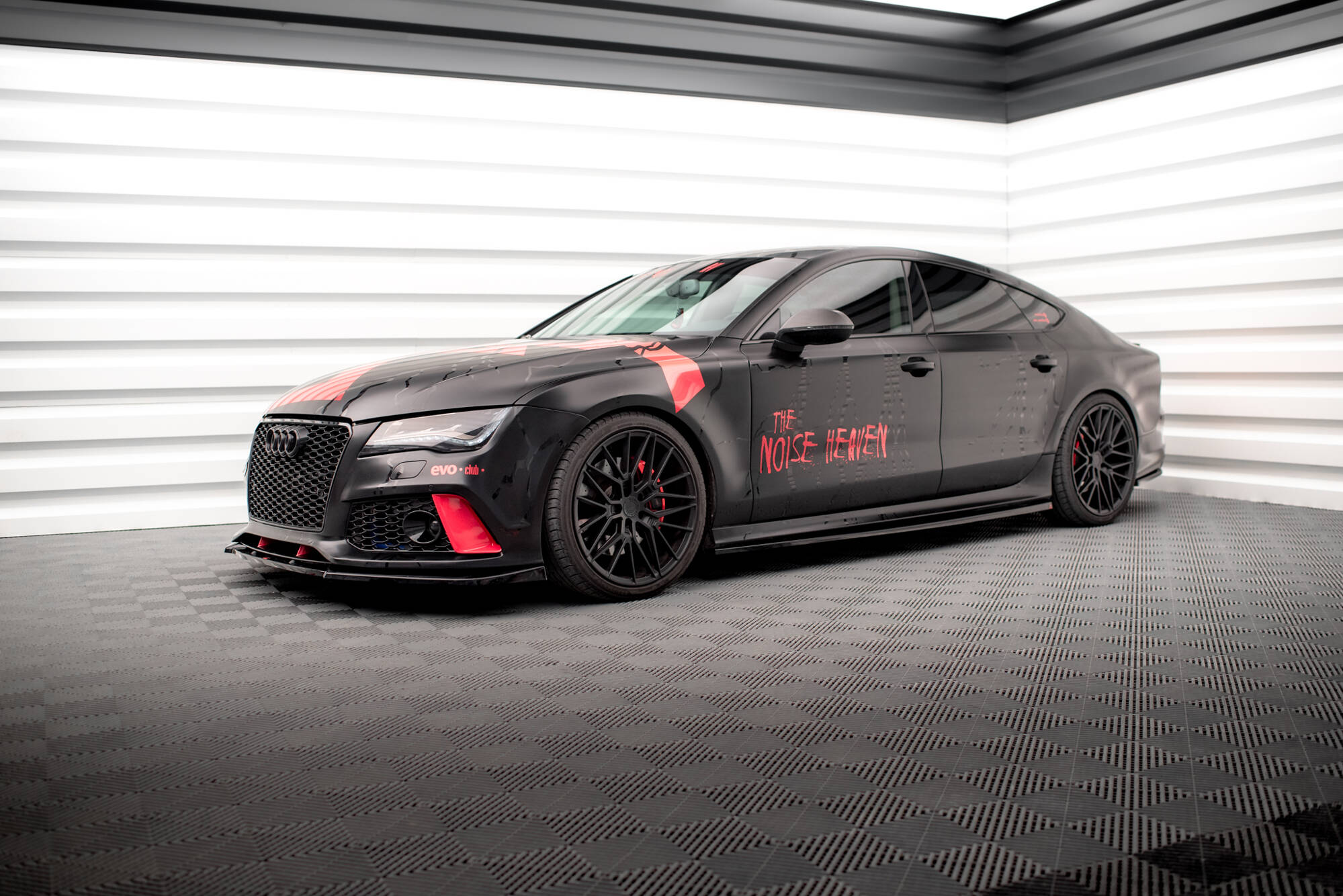 Maxton Design Боковые пороги и диффузоры для Audi A7 RS7 Look C7 — изображение 3