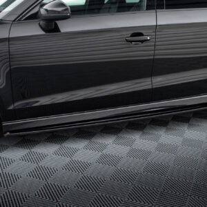 Maxton Design Боковые пороги и диффузоры для Audi RS3 Sedan 8V Facelift