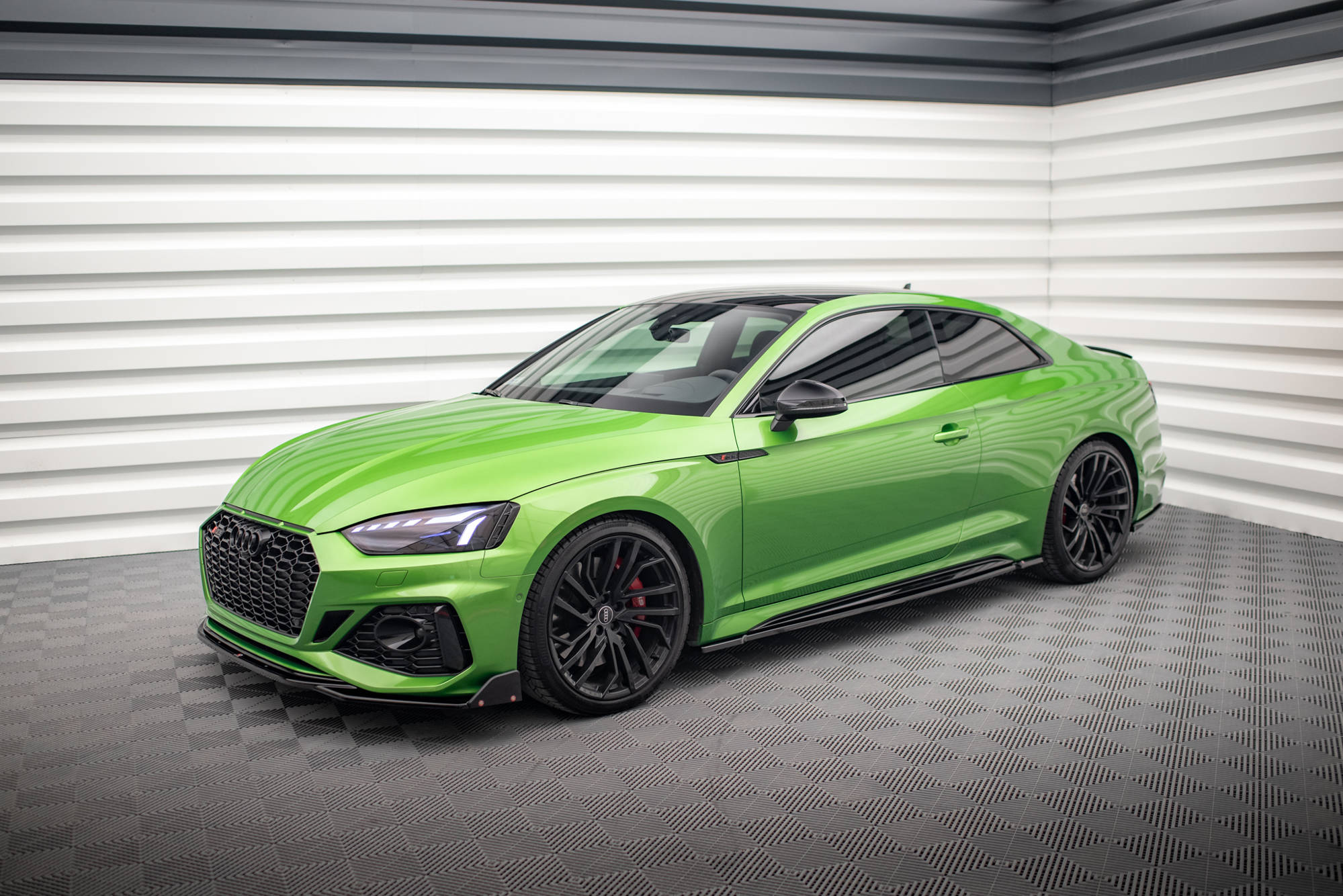 Maxton Design Боковые пороги и диффузоры для Audi RS5 Coupe F5 Facelift — изображение 3