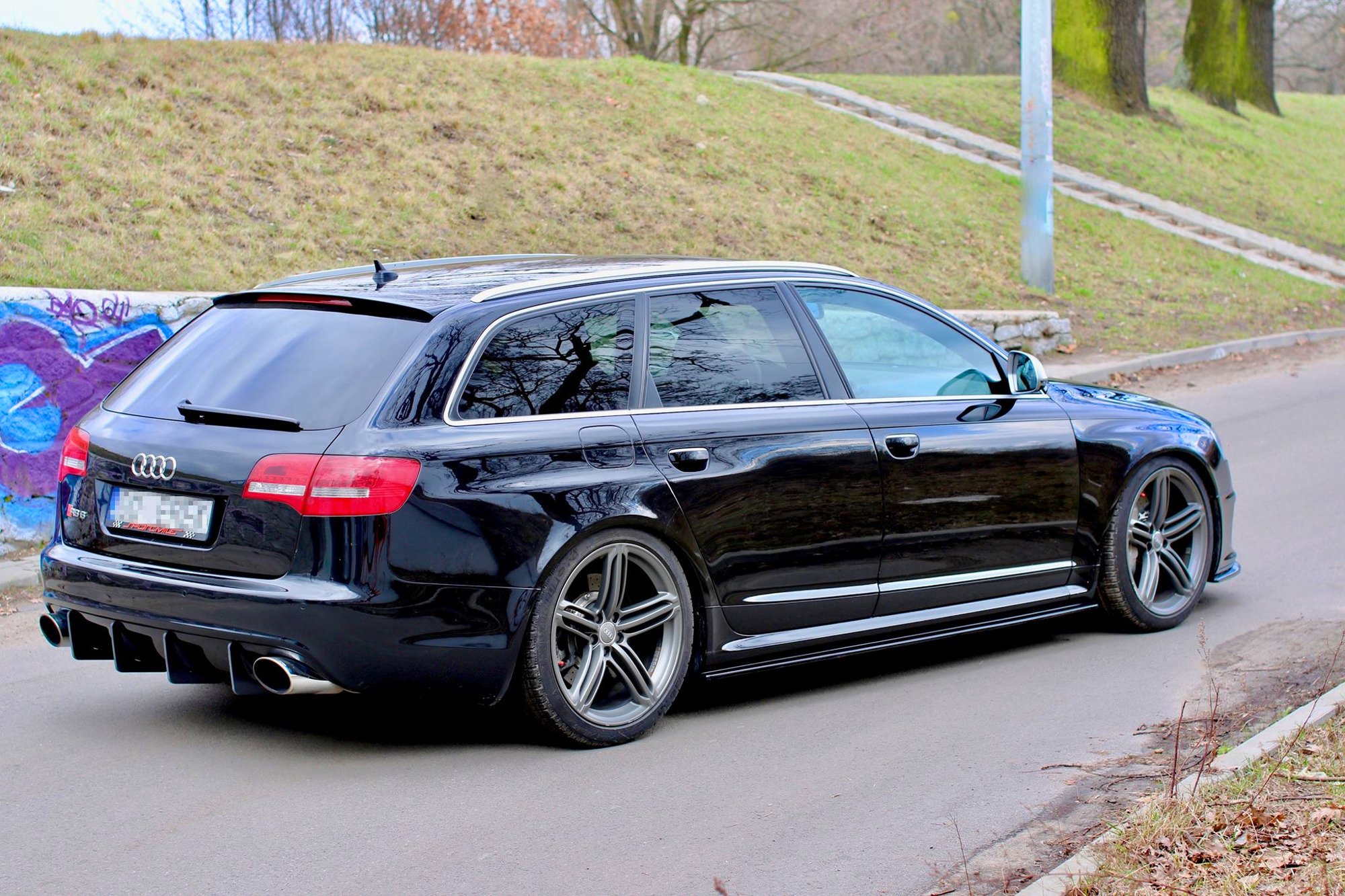 Maxton Design Боковые пороги и диффузоры для Audi RS6 C6 — изображение 4