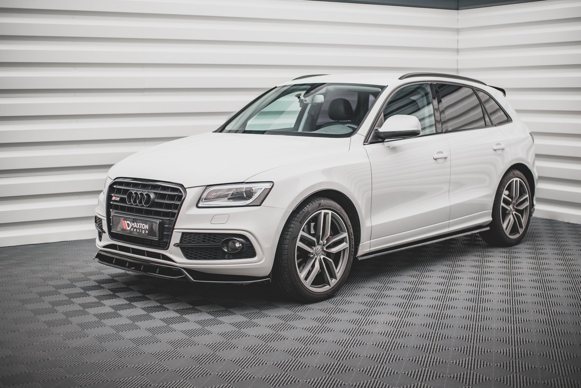 Maxton Design Боковые диффузоры для Audi SQ5 / Q5 S-Line Mk1 (8R) — изображение 2