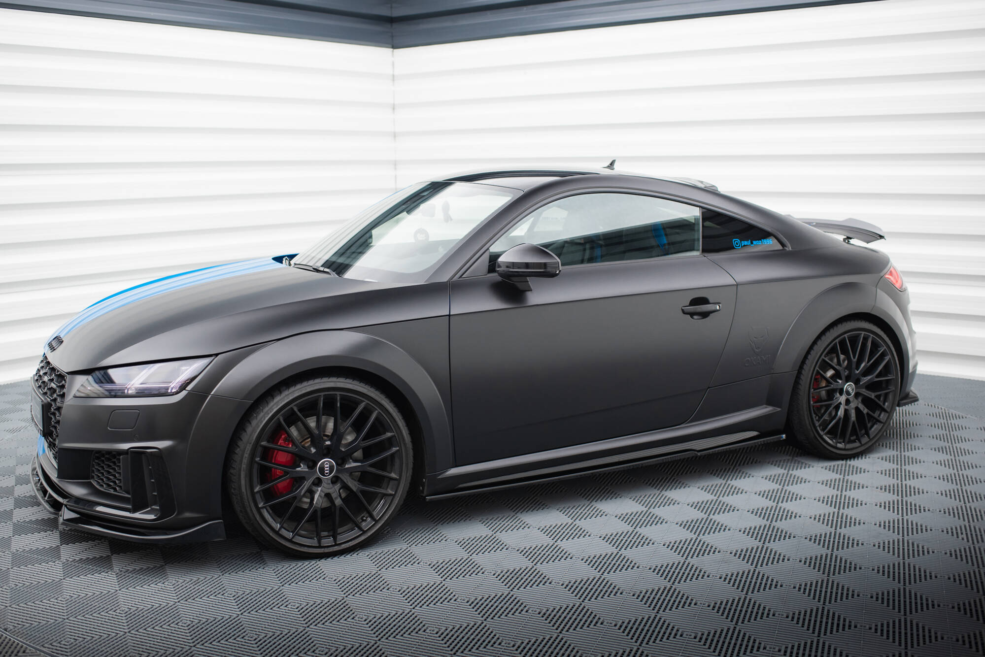 Maxton Design Боковые диффузоры для Audi TT S / TT S-Line 8S (рестайлинг) — изображение 2