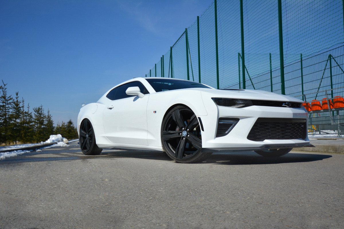 Maxton Design Боковые юбки и диффузоры для Chevrolet Camaro 6-го поколения, фаза I, 2SS Coupe. — изображение 5