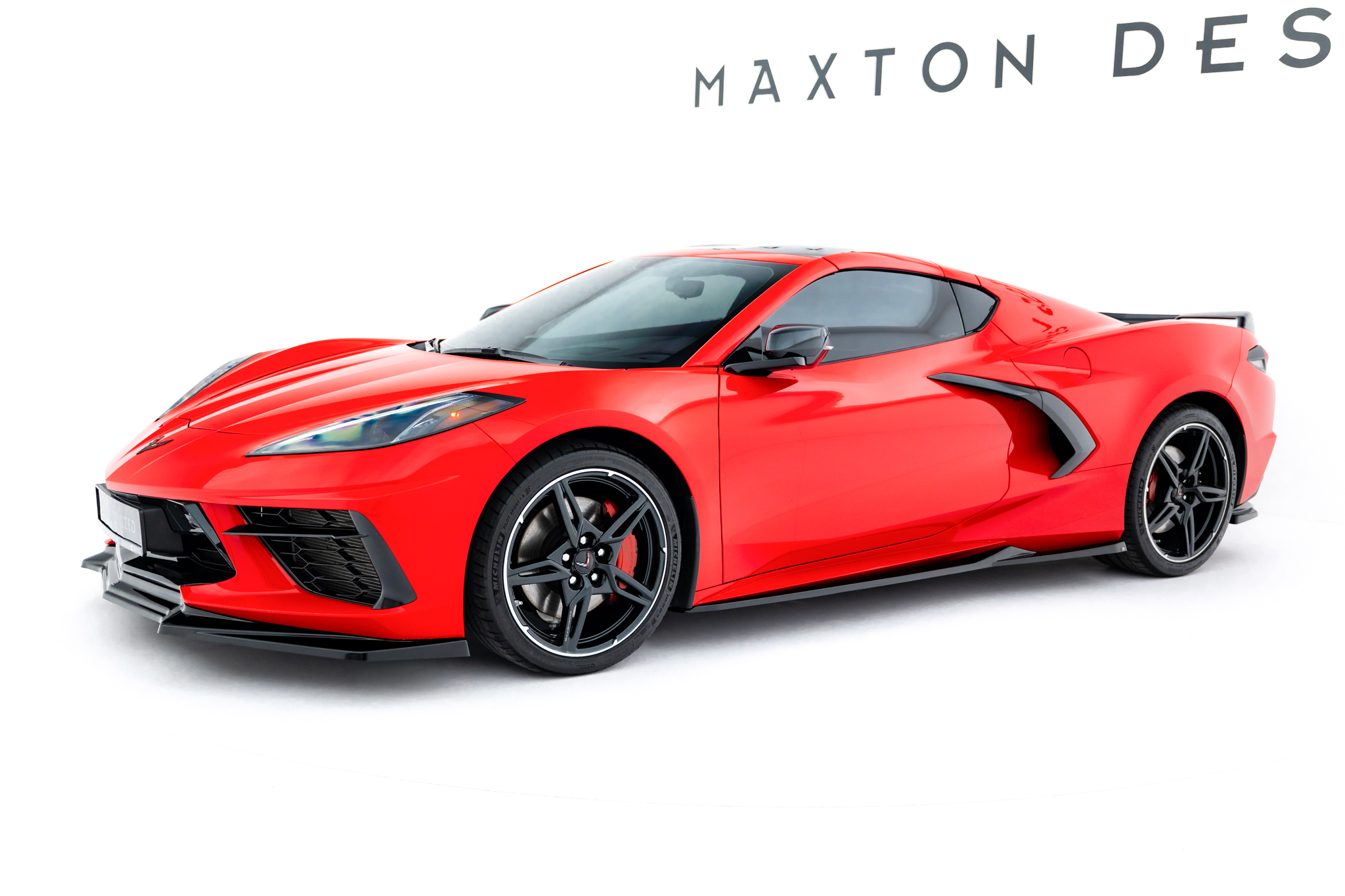 Maxton Design Боковые пороги и диффузоры для Chevrolet Corvette C8 — изображение 3